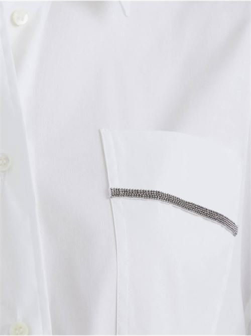 Shirt with Monili detail Brunello Cucinelli | M0091ML916C159